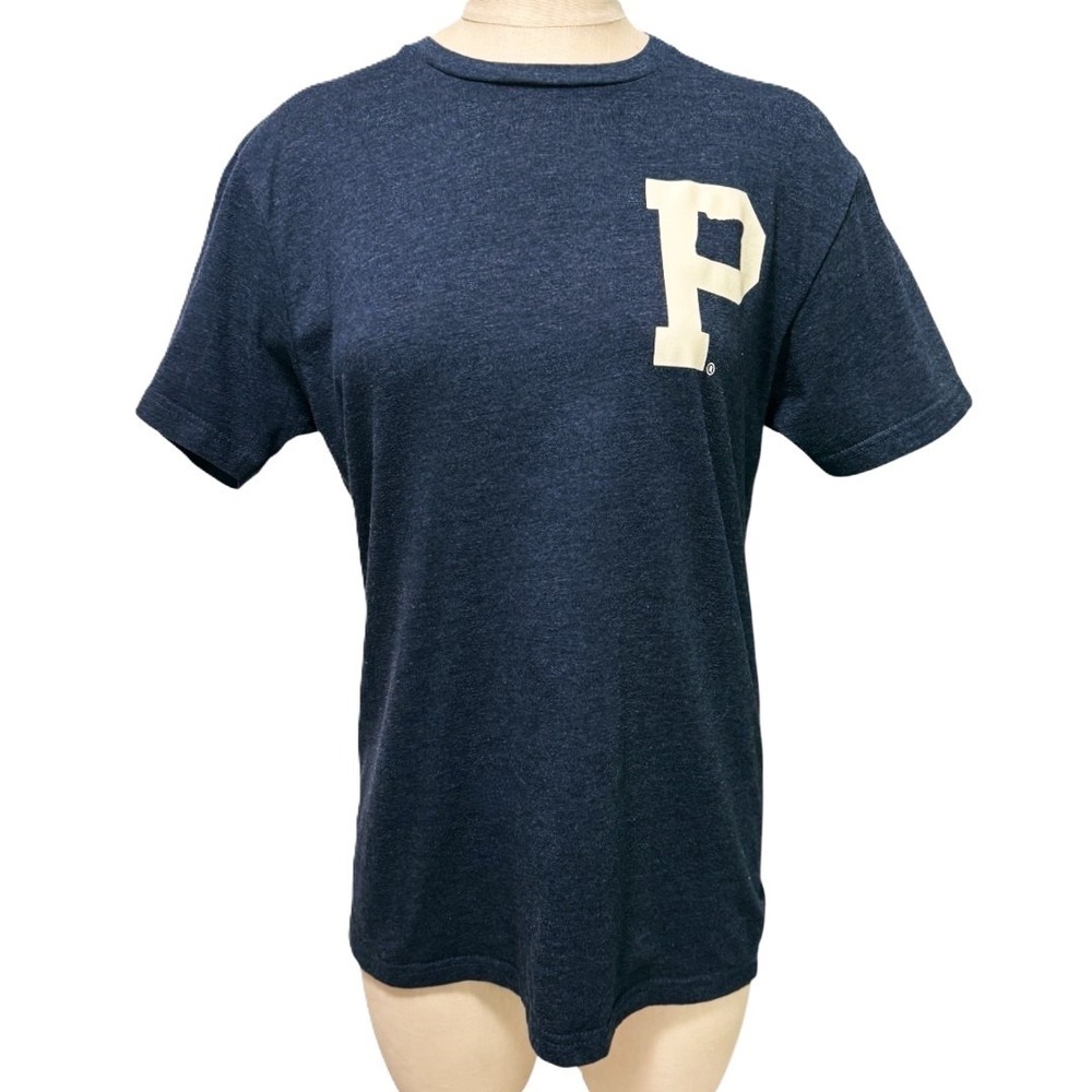 Portland Gear Portland Oregon 1845 Graphic T-Shirt Women's M Navy Heather Short